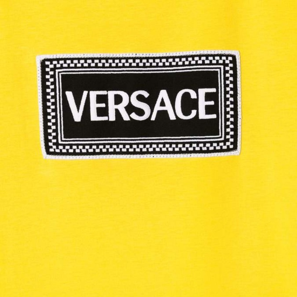 Versace kids Teen logo print T shirt. Worn once. - Picture 2 of 4